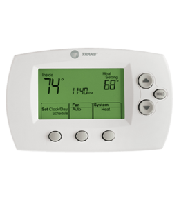 traditional thermostat TRANE advanced air conditioning and heating shreveport bossier city