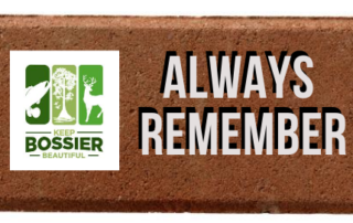 Keep Bossier Beautiful Remembrance Brick Everyday Hero