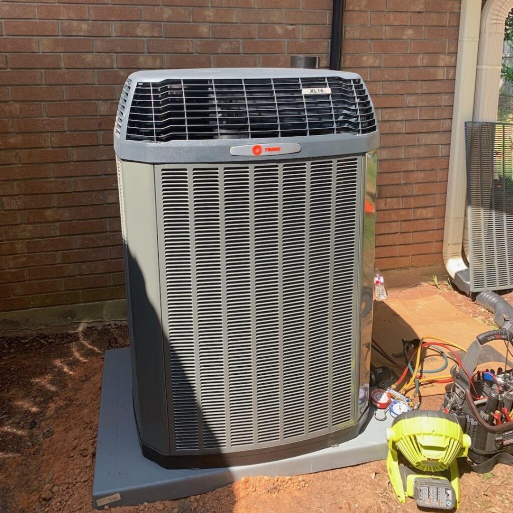 new air conditioning unit replacement and installation in shreveport Bossier by Advanced Air conditioning and Heating2
