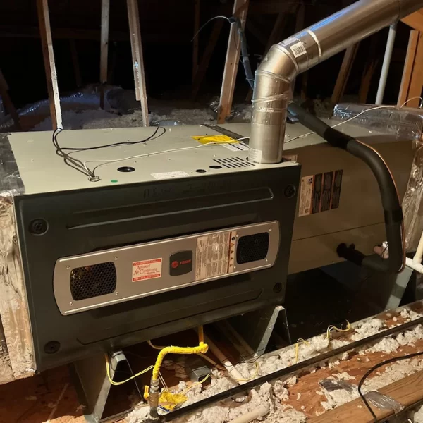 Shreveport home with Furnace in Attic